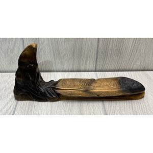 Vintage TBM 1999 Eagle Tray Polyresin Smoke Wind Fire Trinket Dish READ